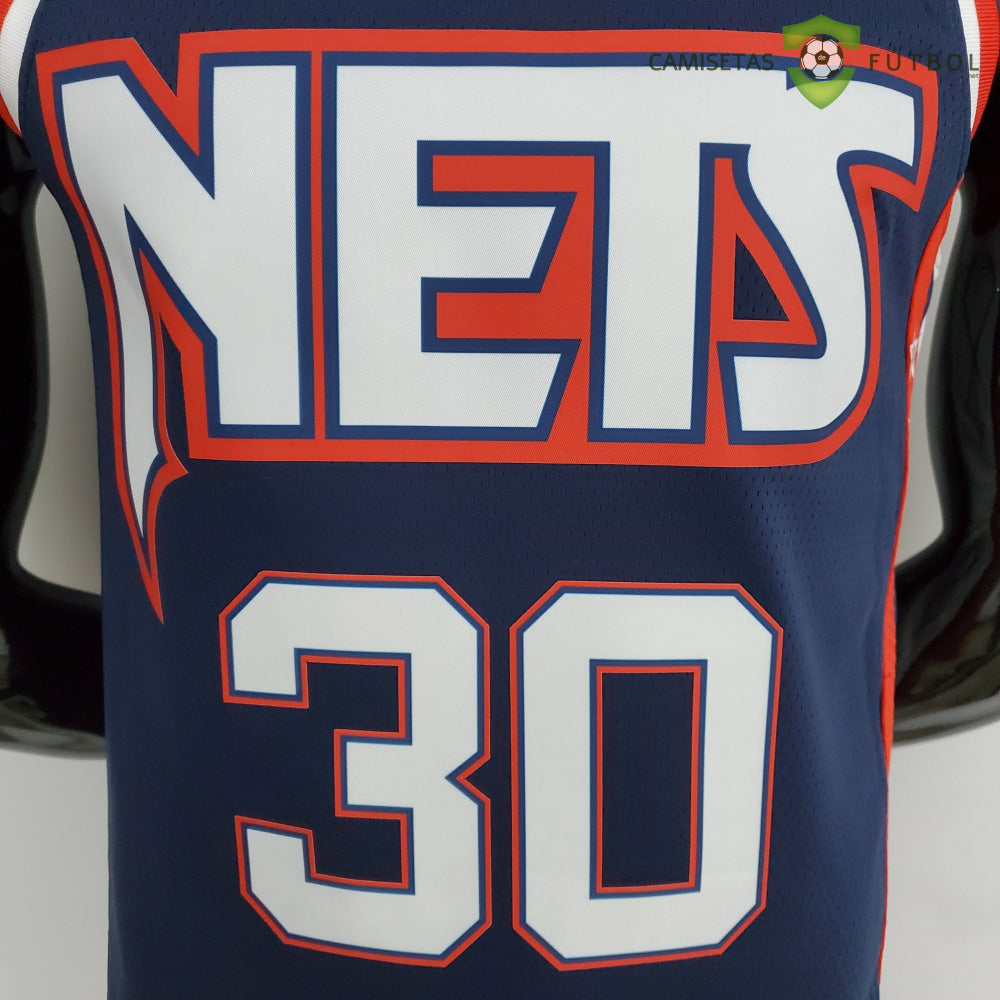 Camiseta Brooklyn Nets 21-22 - Seth Curry 30 Azul Nba