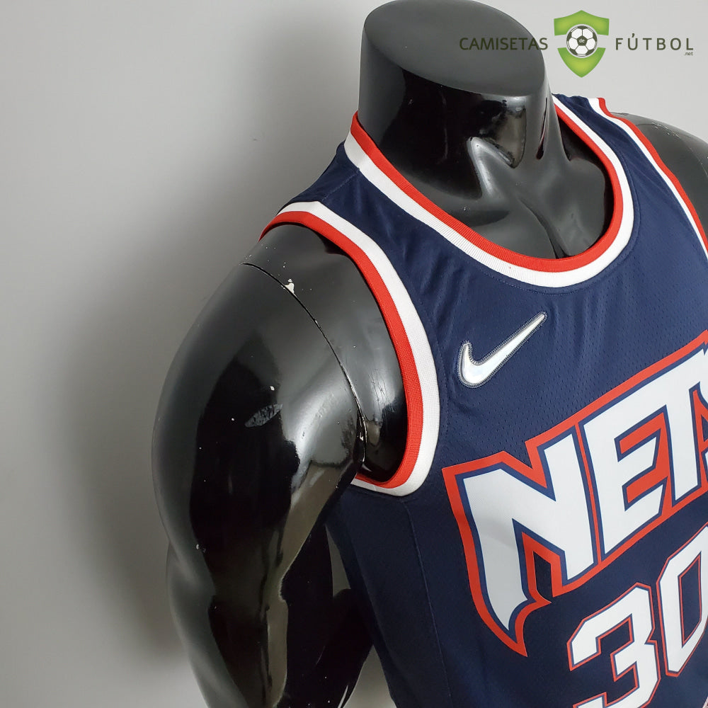 Camiseta Brooklyn Nets 21-22 - Seth Curry 30 Azul Nba
