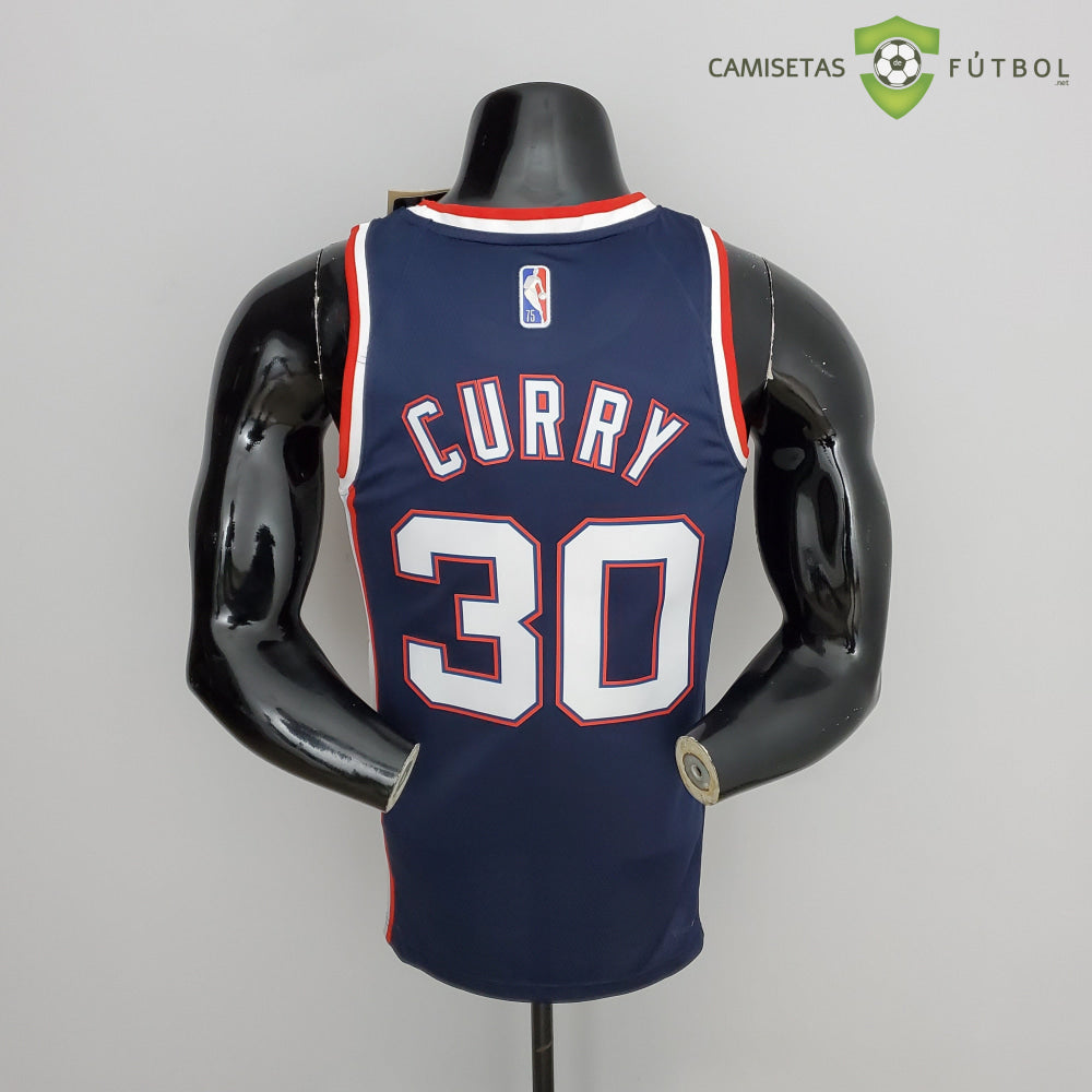 Camiseta Brooklyn Nets 21-22 - Seth Curry 30 Azul Nba