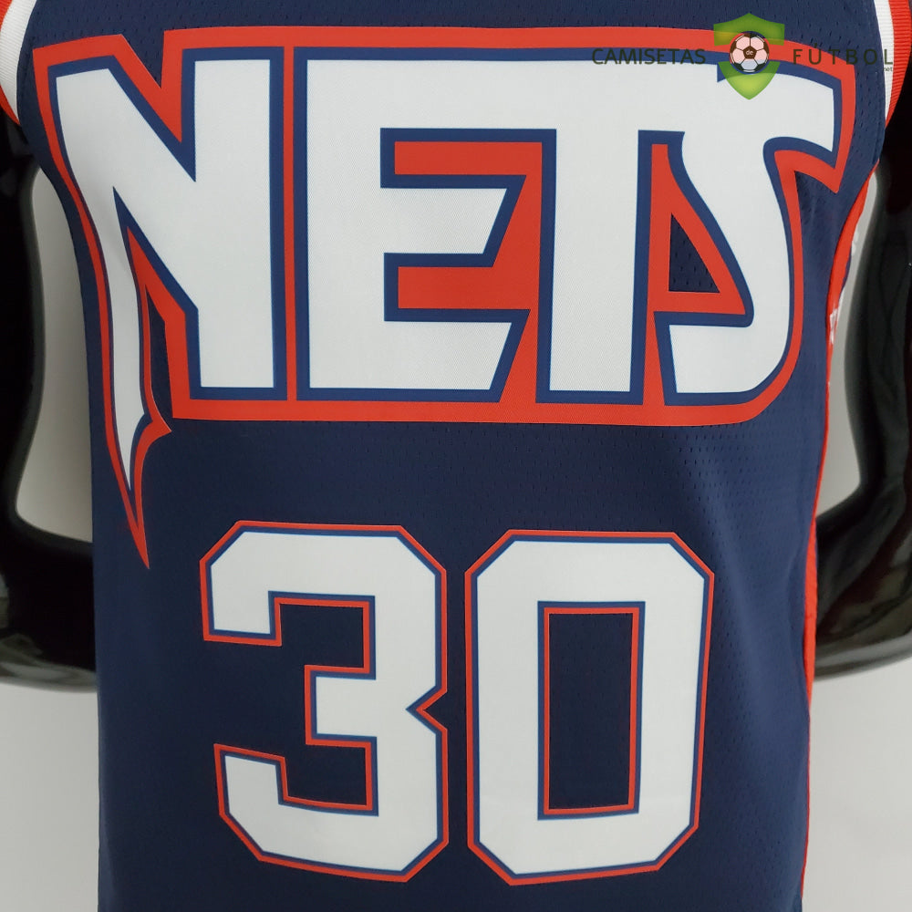 Camiseta Brooklyn Nets 21-22 - Seth Curry 30 Azul Nba