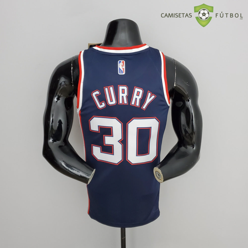Camiseta Brooklyn Nets 21-22 - Seth Curry 30 Azul Nba