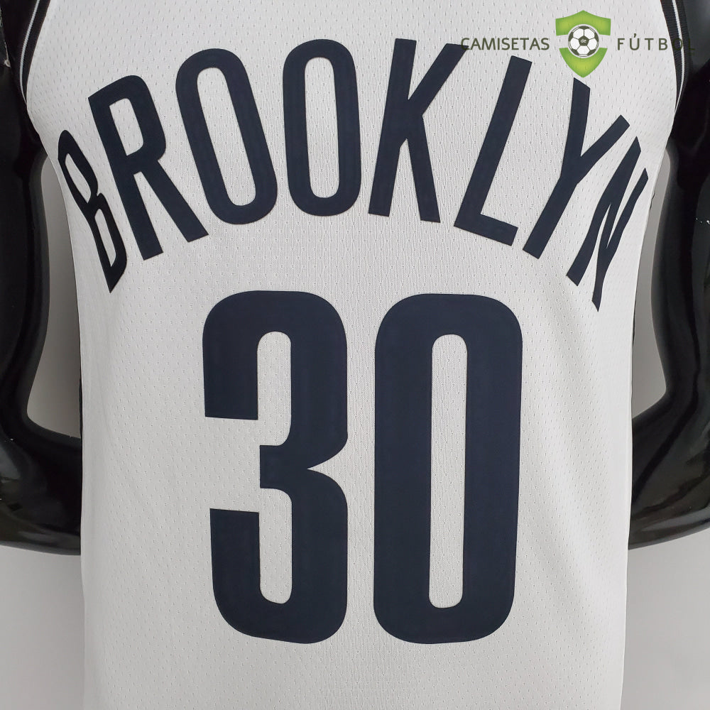 Camiseta Brooklyn Nets 21-22 - Seth Curry 30 Blanco Nba