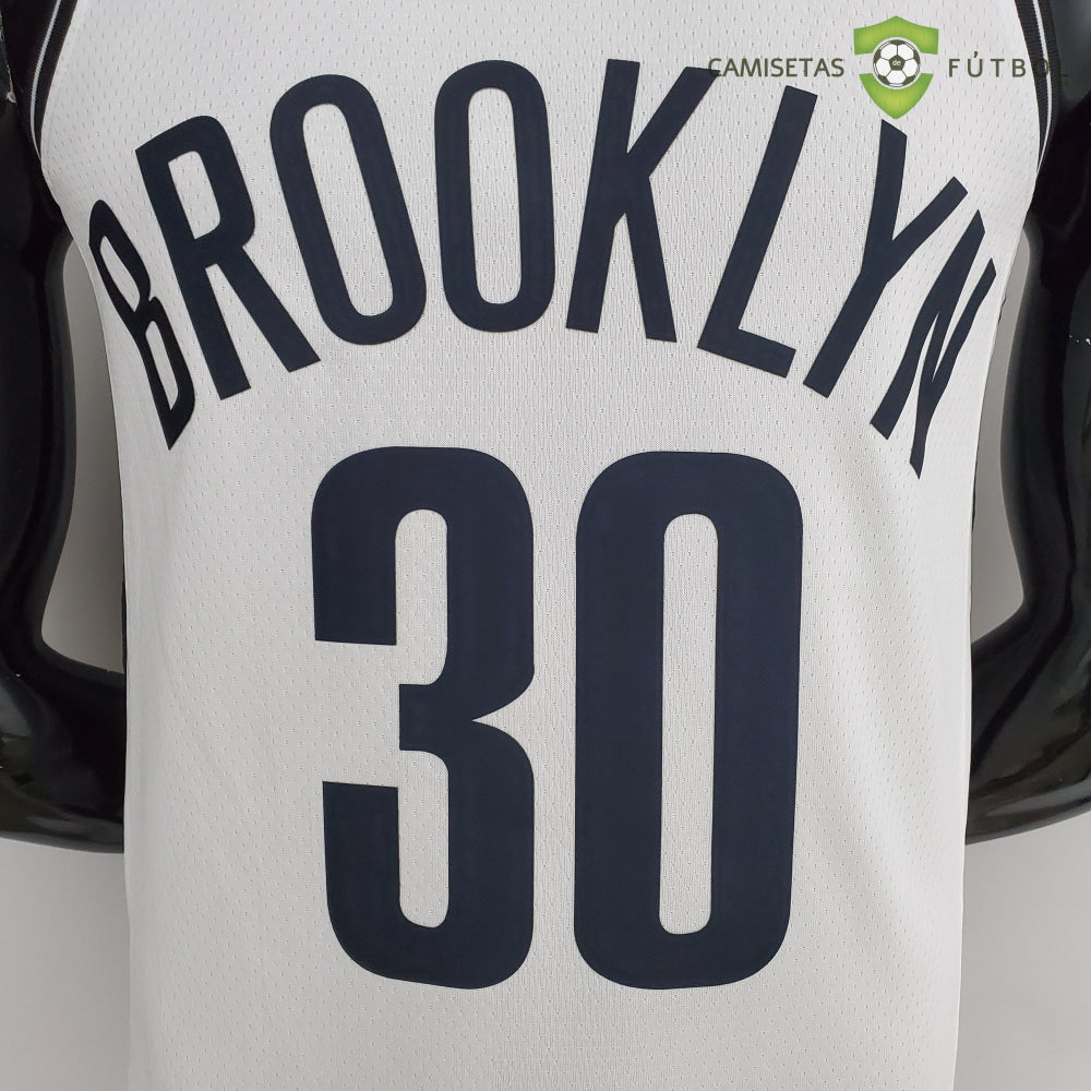 Camiseta Brooklyn Nets 21-22 - Seth Curry 30 Blanco Nba