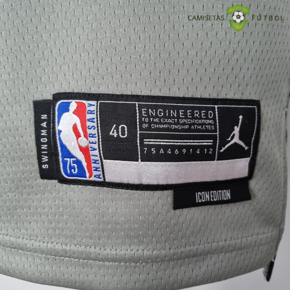 Camiseta Brooklyn Nets 21-22 - Seth Curry 30 Gris Nba