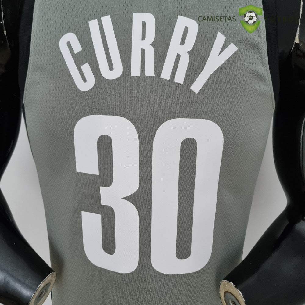 Camiseta Brooklyn Nets 21-22 - Seth Curry 30 Gris Nba