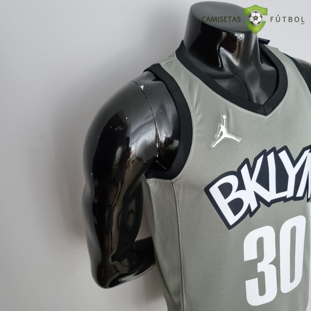 Camiseta Brooklyn Nets 21-22 - Seth Curry 30 Gris Nba