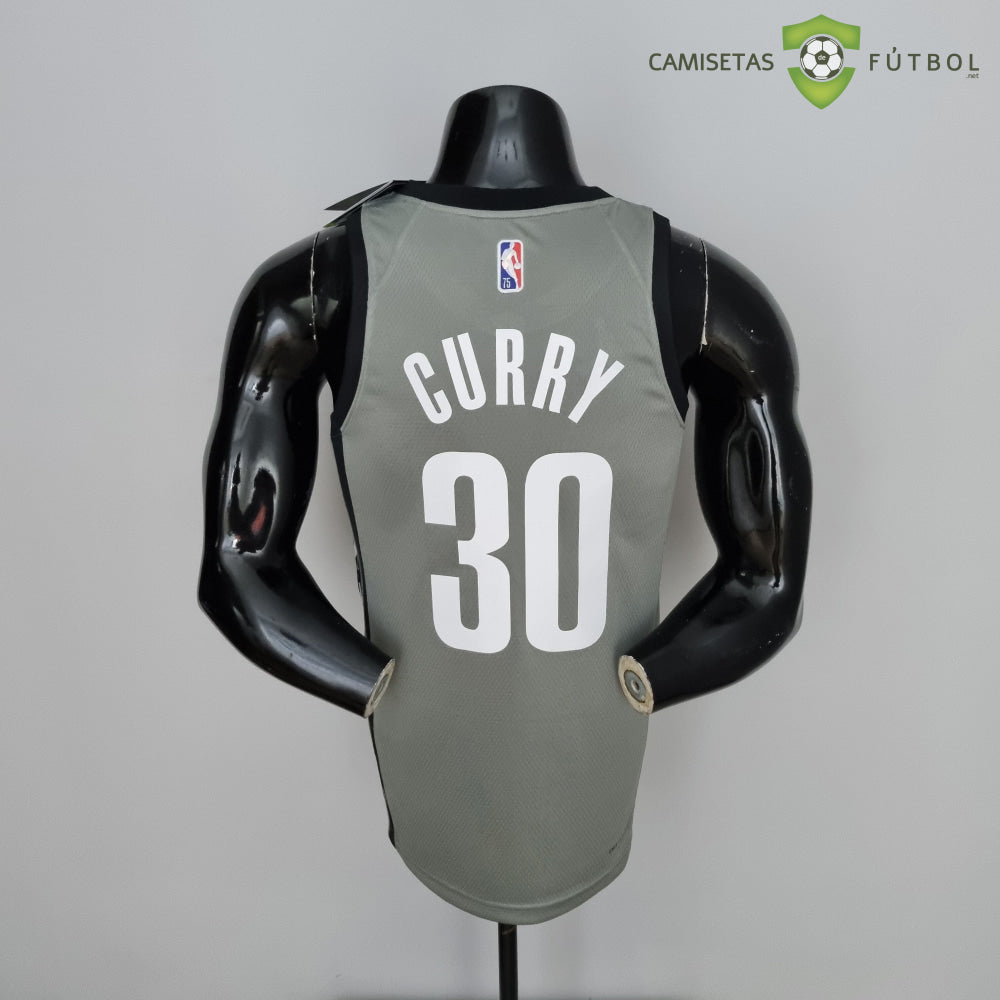 Camiseta Brooklyn Nets 21-22 - Seth Curry 30 Gris Nba