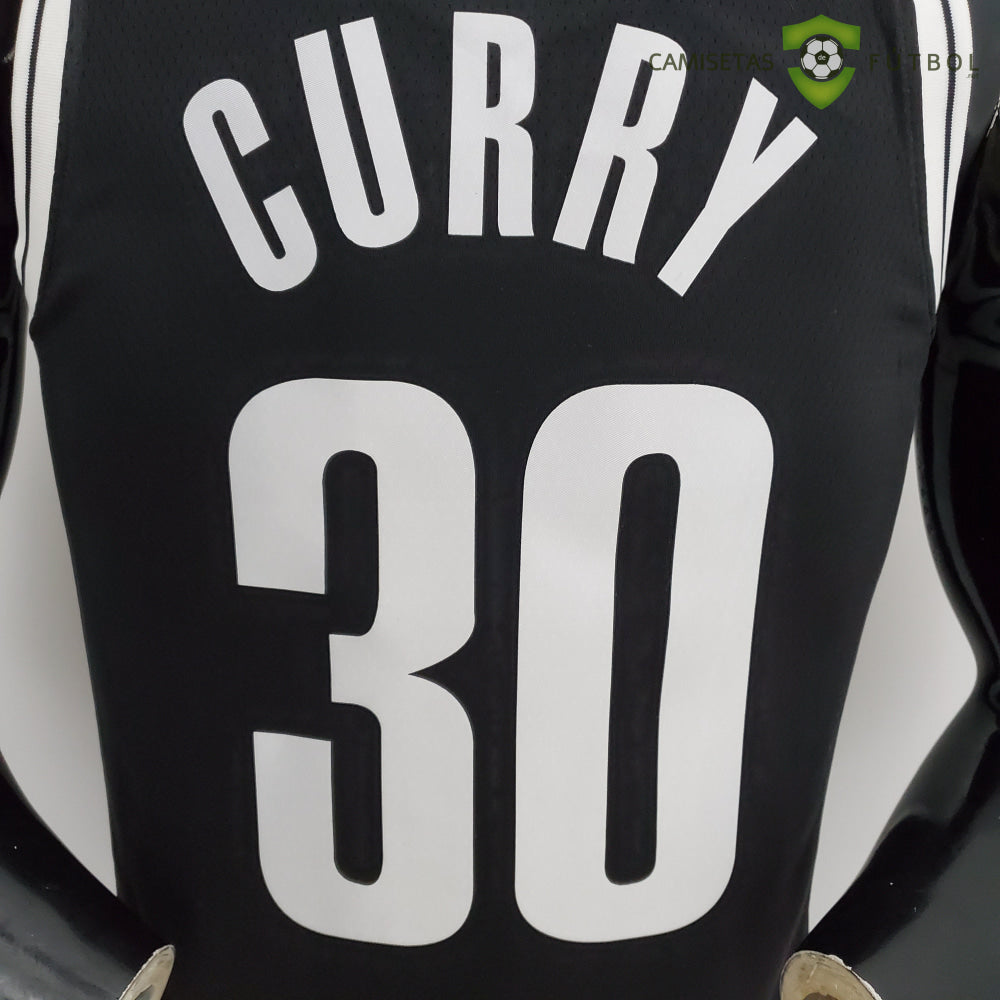 Camiseta Brooklyn Nets 21-22 - Seth Curry 30 Negro Nba