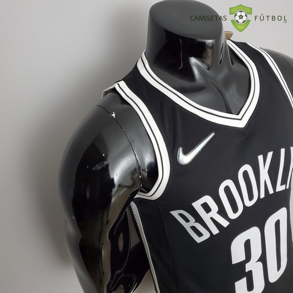 Camiseta Brooklyn Nets 21-22 - Seth Curry 30 Negro Nba