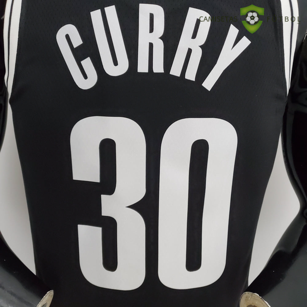 Camiseta Brooklyn Nets 21-22 - Seth Curry 30 Negro Nba