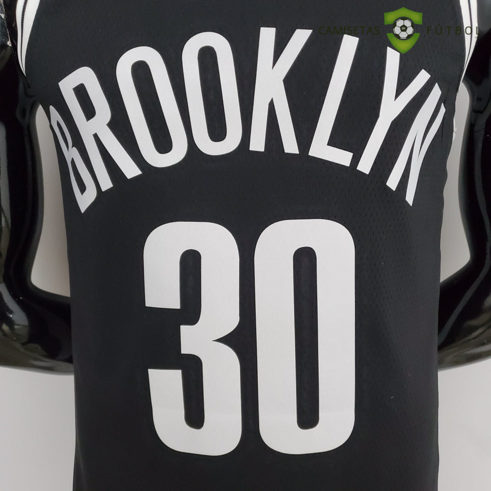 Camiseta Brooklyn Nets 21-22 - Seth Curry 30 Negro Nba
