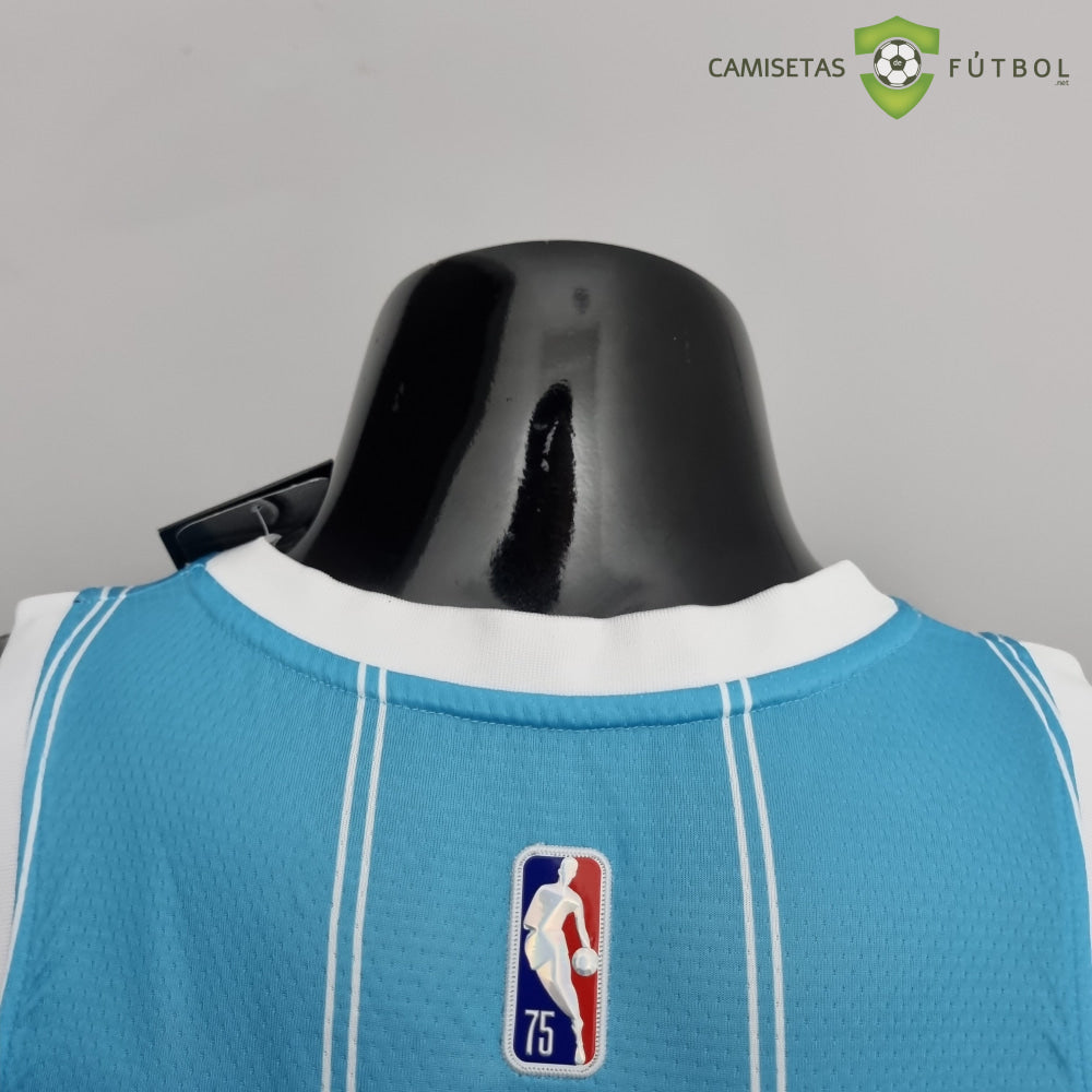 Camiseta Charlotte Hornets 21-22 - Gordon Hayward 20 Azul Rayas Nba