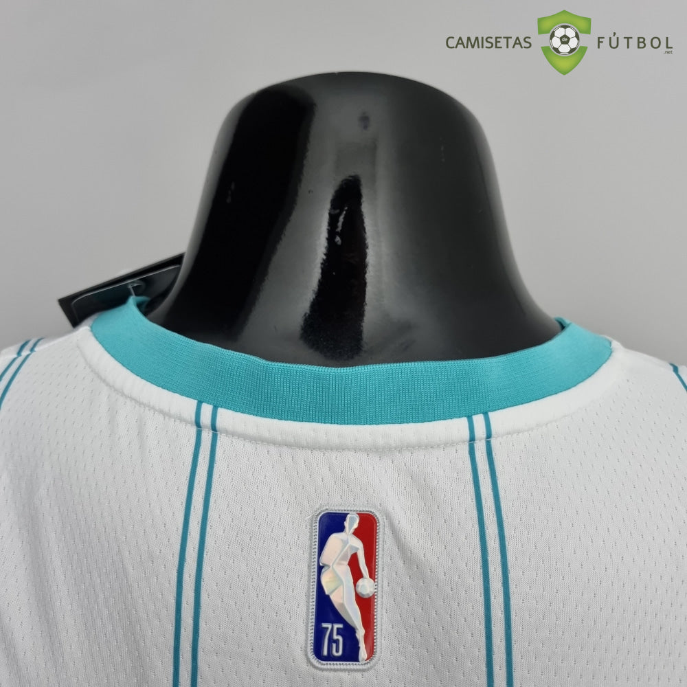 Camiseta Charlotte Hornets 21-22 - Gordon Hayward 20 Blanco Rayas Nba