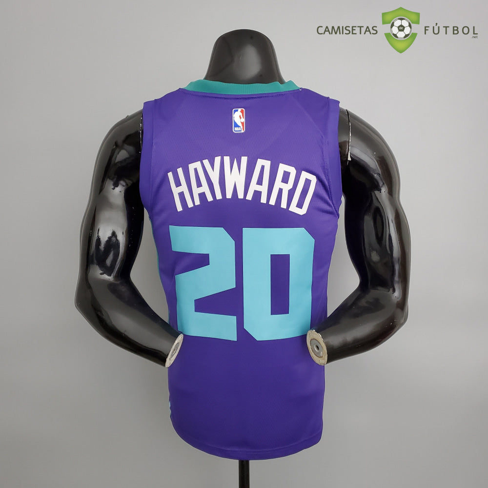 Camiseta Charlotte Hornets 21-22 - Gordon Hayward 20 Violeta Nba