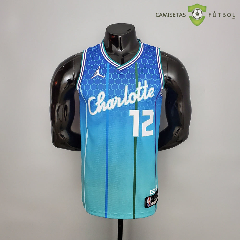 Camiseta Charlotte Hornets 21-22 - Kelly Oubre Jr. 12 Azul Nba
