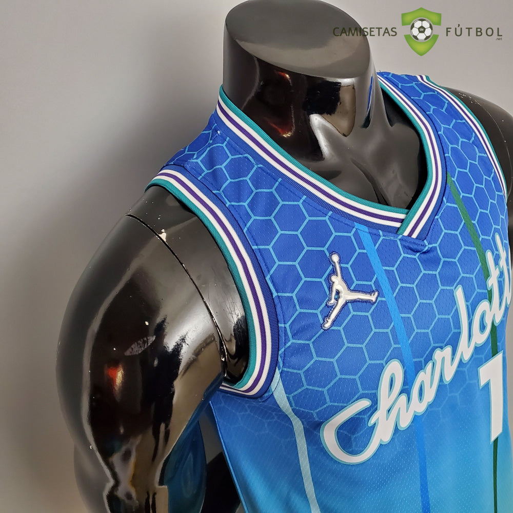 Camiseta Charlotte Hornets 21-22 - Kelly Oubre Jr. 12 Azul Nba