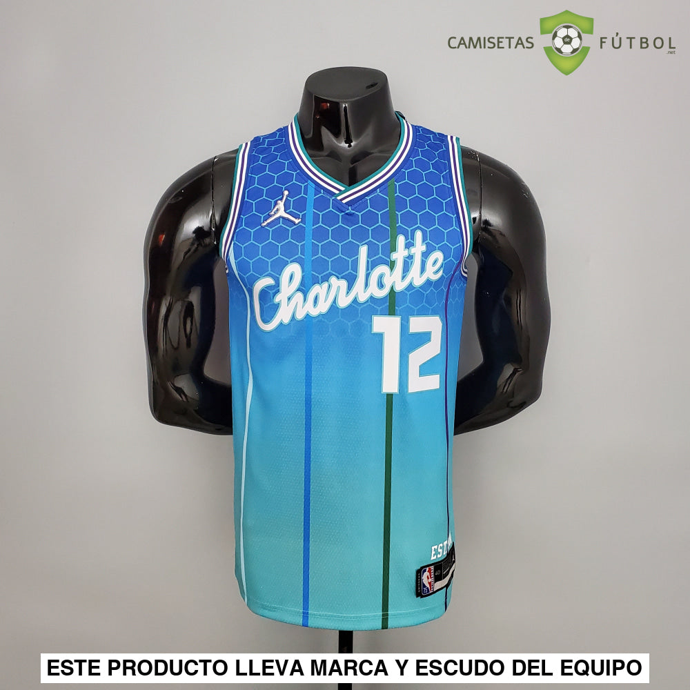 Camiseta Charlotte Hornets 21-22 - Kelly Oubre Jr. 12 Azul Nba