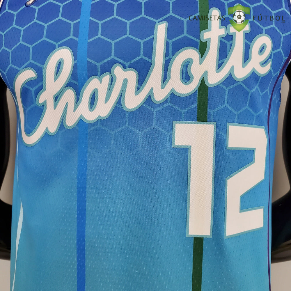 Camiseta Charlotte Hornets 21-22 - Kelly Oubre Jr. 12 Azul Nba