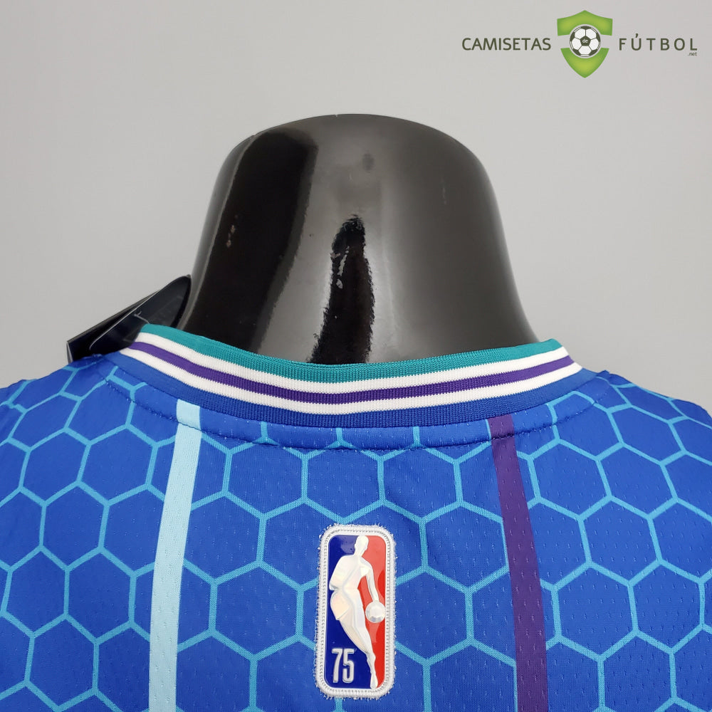 Camiseta Charlotte Hornets 21-22 - Kelly Oubre Jr. 12 Azul Nba