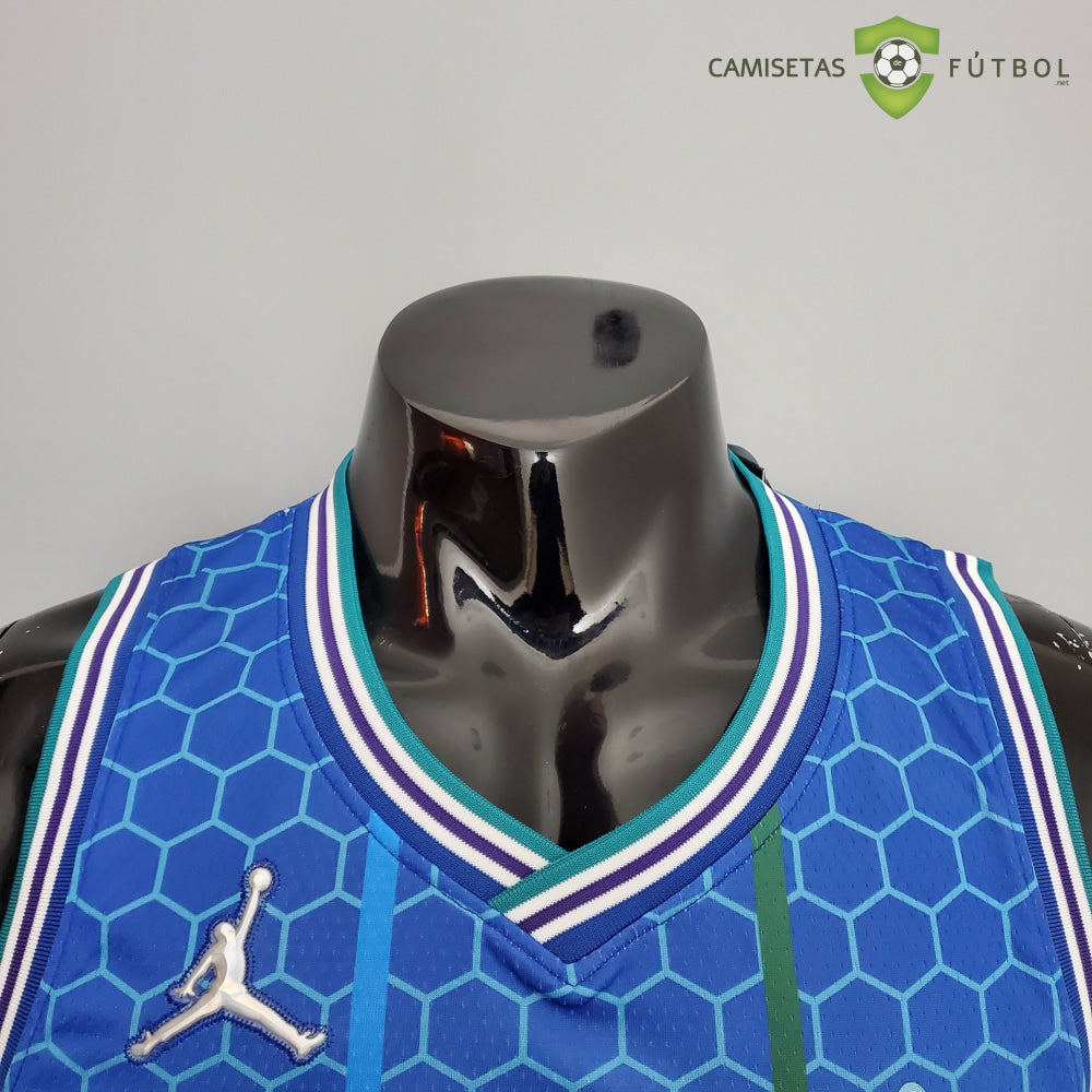 Camiseta Charlotte Hornets 21-22 - Kelly Oubre Jr. 12 Azul Nba