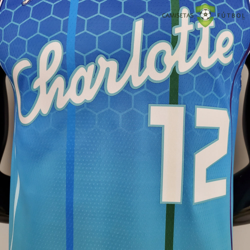 Camiseta Charlotte Hornets 21-22 - Kelly Oubre Jr. 12 Azul Nba