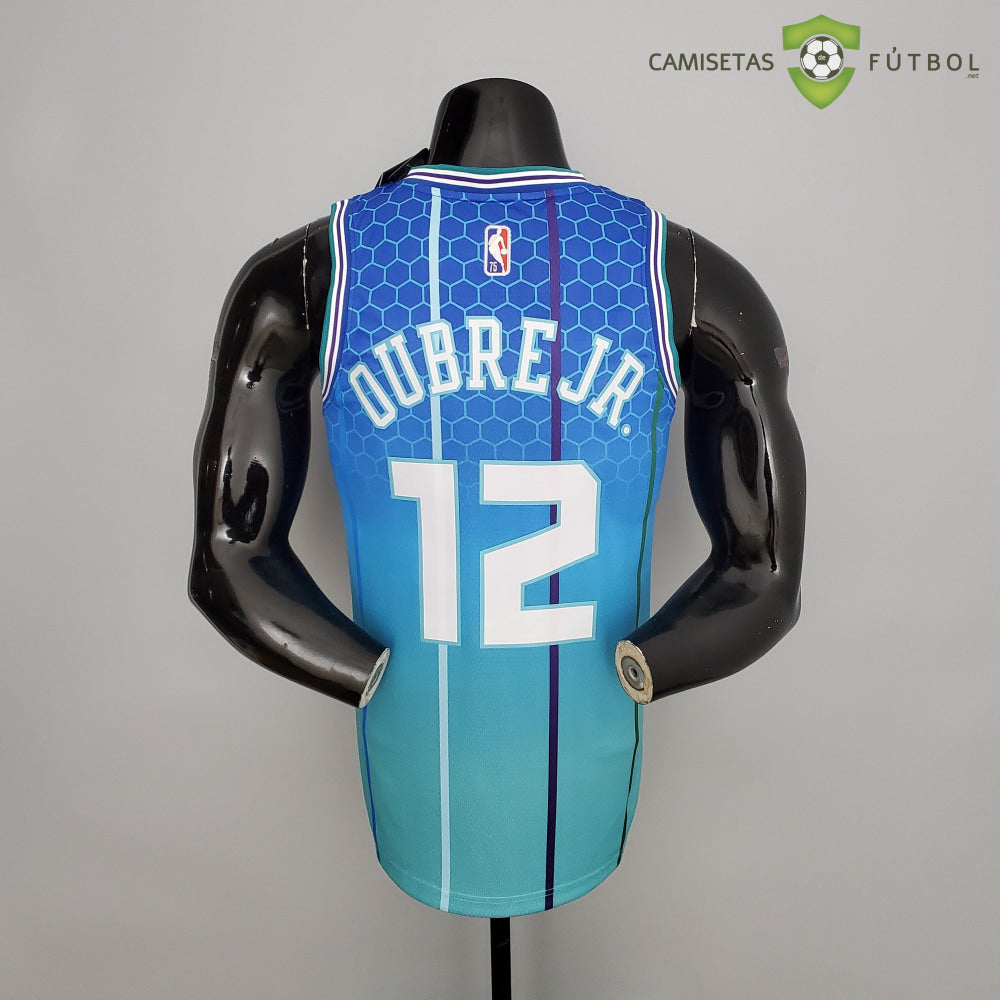 Camiseta Charlotte Hornets 21-22 - Kelly Oubre Jr. 12 Azul Nba