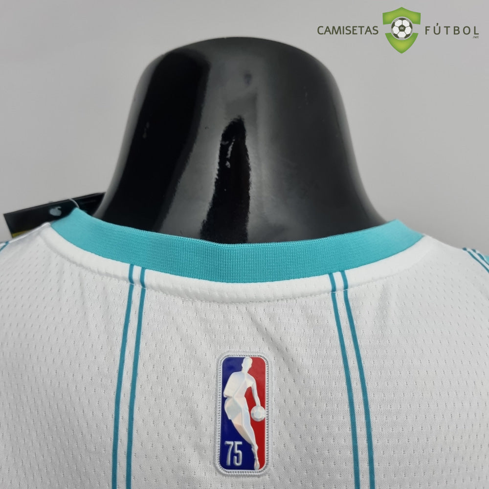 Camiseta Charlotte Hornets 21-22 - Kelly Oubre Jr. 12 Blanco Rayas Nba