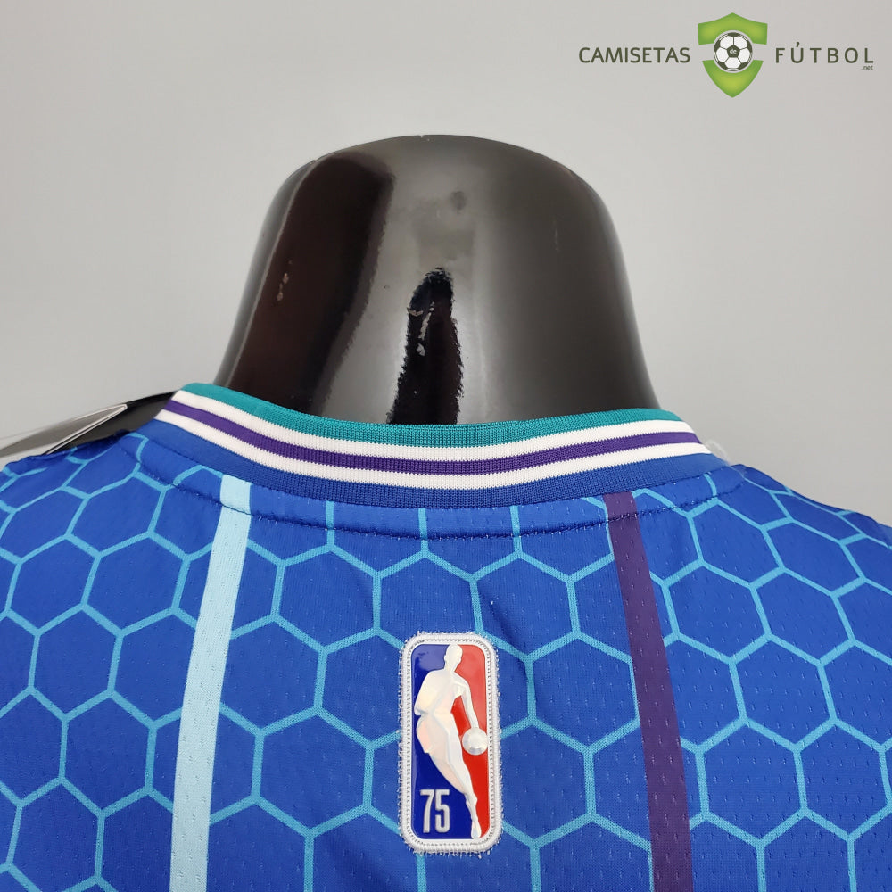 Camiseta Charlotte Hornets 21-22 - Lamelo Ball 2 Azul Nba