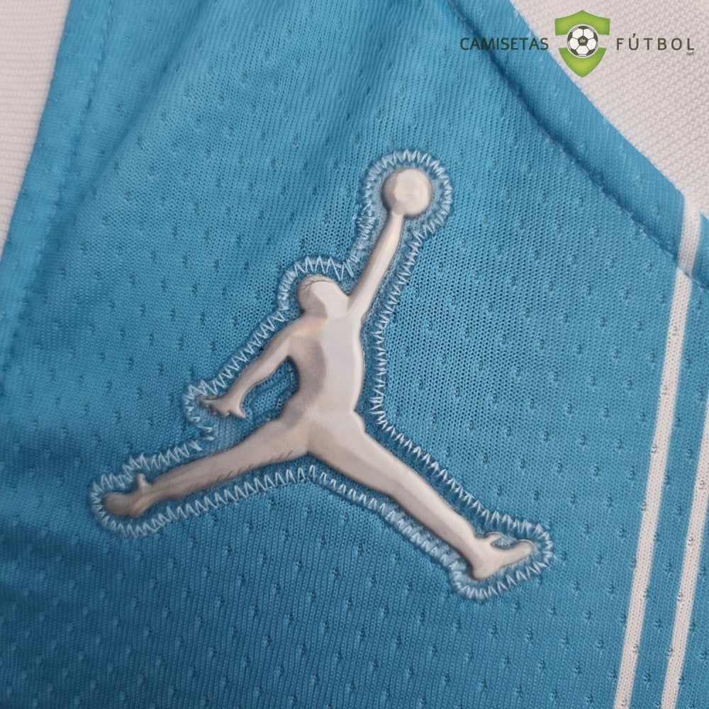 Camiseta Charlotte Hornets 21-22 - Lamelo Ball 2 Azul Rayas Nba