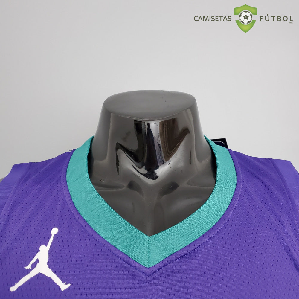 Camiseta Charlotte Hornets 21-22 - Lamelo Ball 2 Violeta Nba