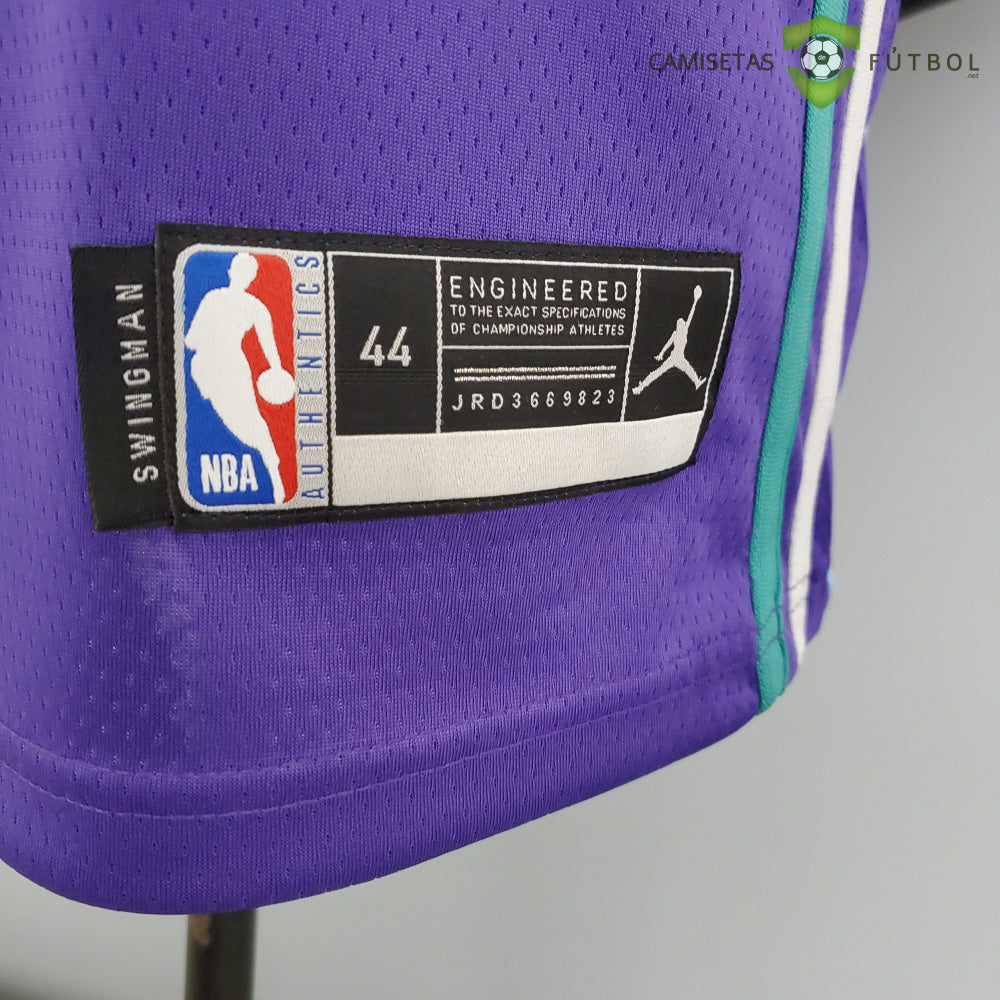 Camiseta Charlotte Hornets 21-22 - Lamelo Ball 2 Violeta Nba