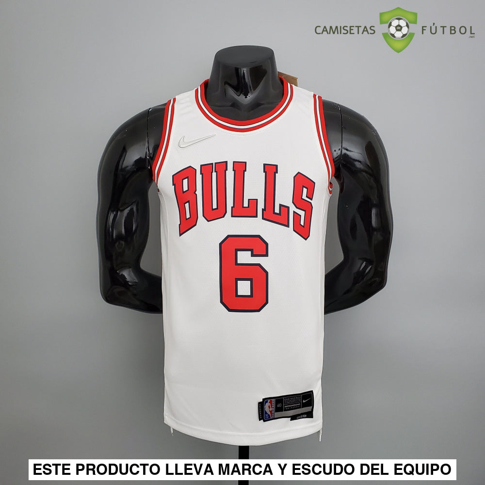 Camiseta Chicago Bulls 21-22 - Alex Caruso 6 Blanco Nba