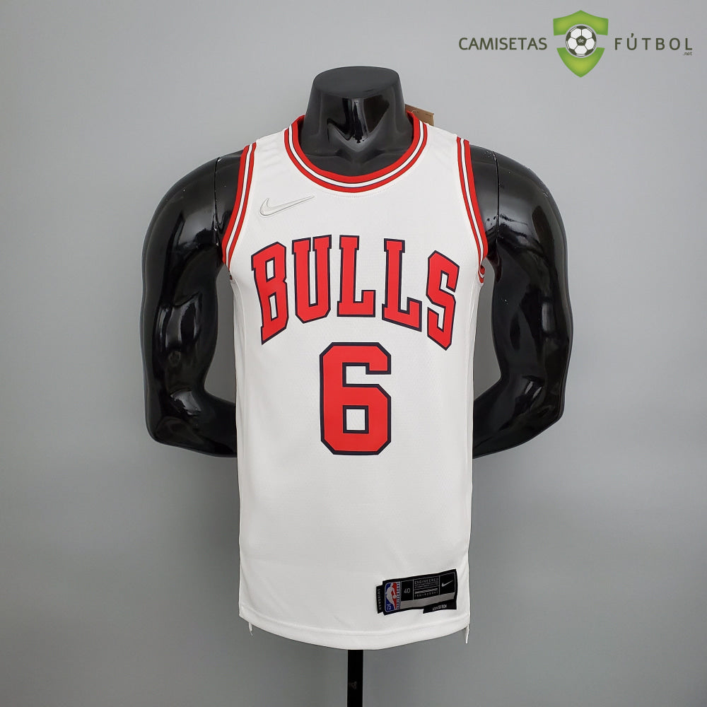 Camiseta Chicago Bulls 21-22 - Alex Caruso 6 Blanco Nba