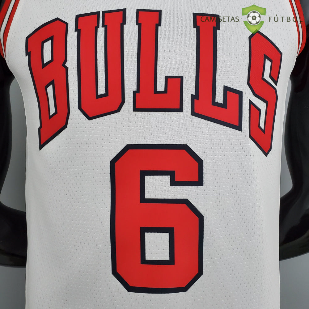 Camiseta Chicago Bulls 21-22 - Alex Caruso 6 Blanco Nba