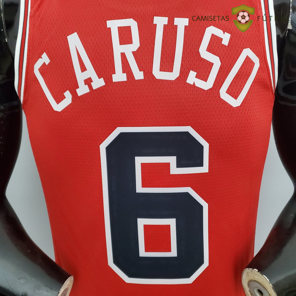 Camiseta Chicago Bulls 21-22 - Alex Caruso 6 Rojo Nba