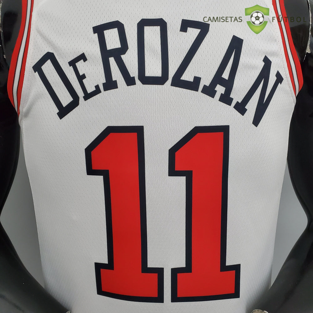 Camiseta Chicago Bulls 21-22 - Demar Derozan 11 Blanco Nba