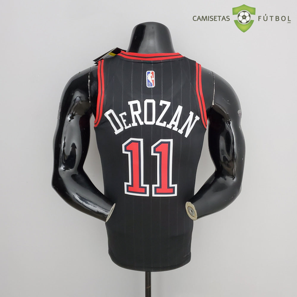Camiseta Chicago Bulls 21-22 - Demar Derozan 11 Negro Nba