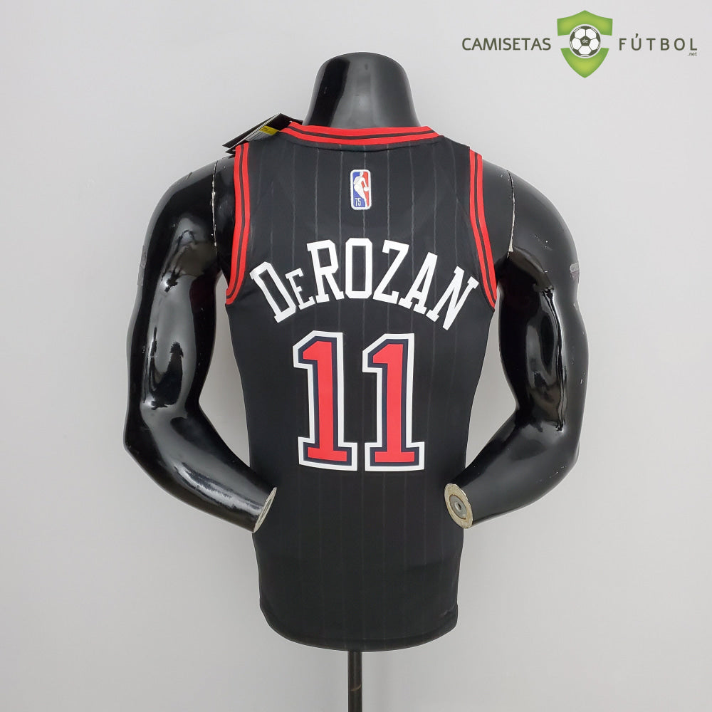 Camiseta Chicago Bulls 21-22 - Demar Derozan 11 Negro Nba