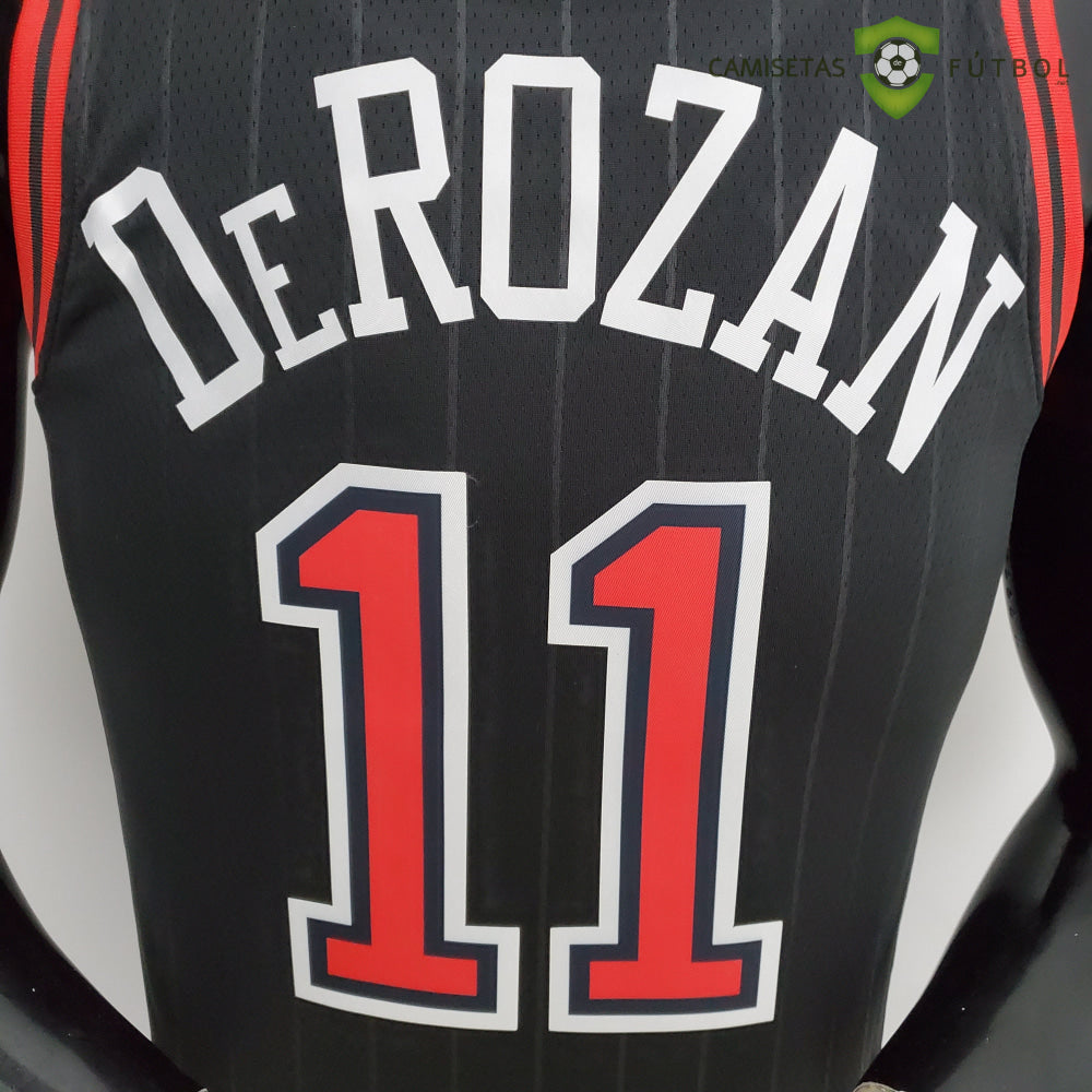 Camiseta Chicago Bulls 21-22 - Demar Derozan 11 Negro Nba
