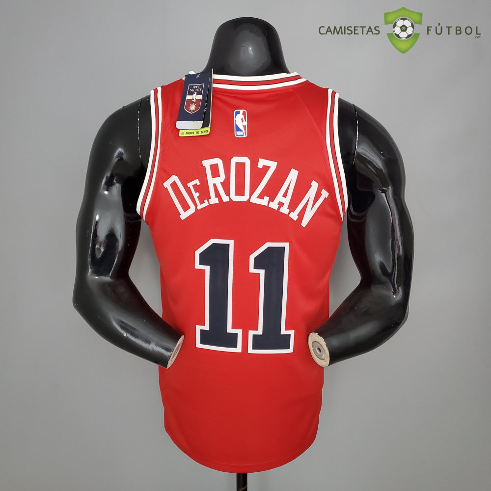 Camiseta Chicago Bulls 21-22 - Demar Derozan 11 Rojo Nba