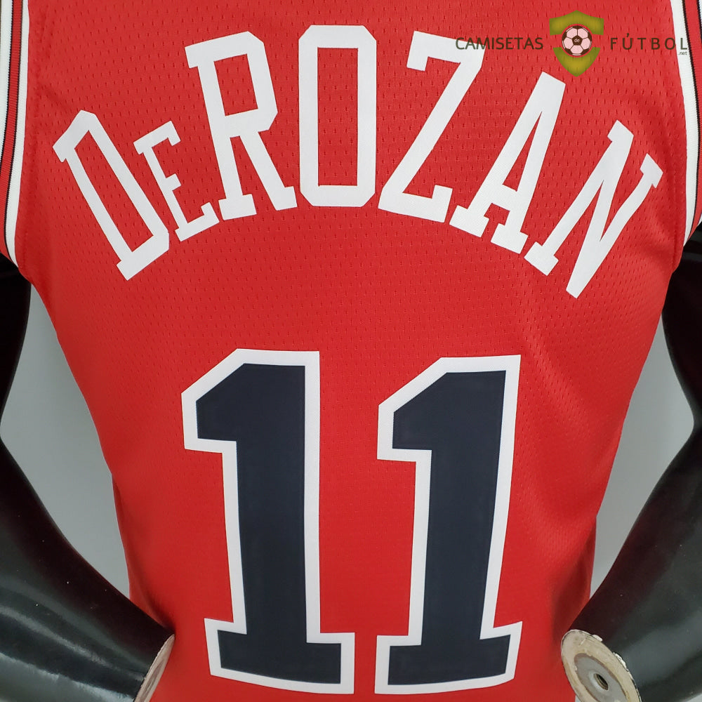Camiseta Chicago Bulls 21-22 - Demar Derozan 11 Rojo Nba