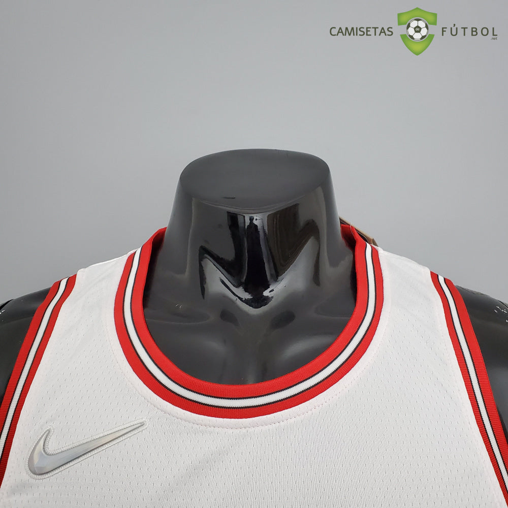 Camiseta Chicago Bulls 21-22 - Derrick Rose 1 Blanco Nba