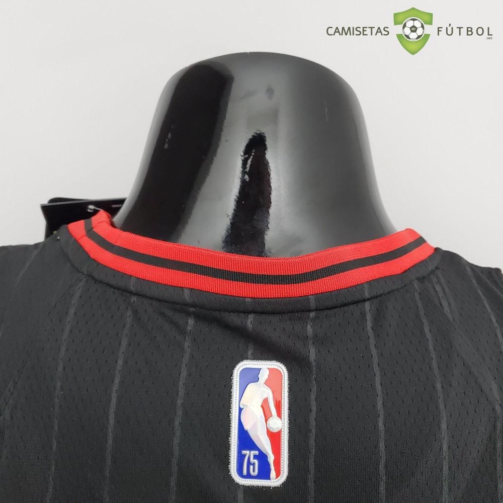 Camiseta Chicago Bulls 21-22 - Derrick Rose 1 Negro Nba