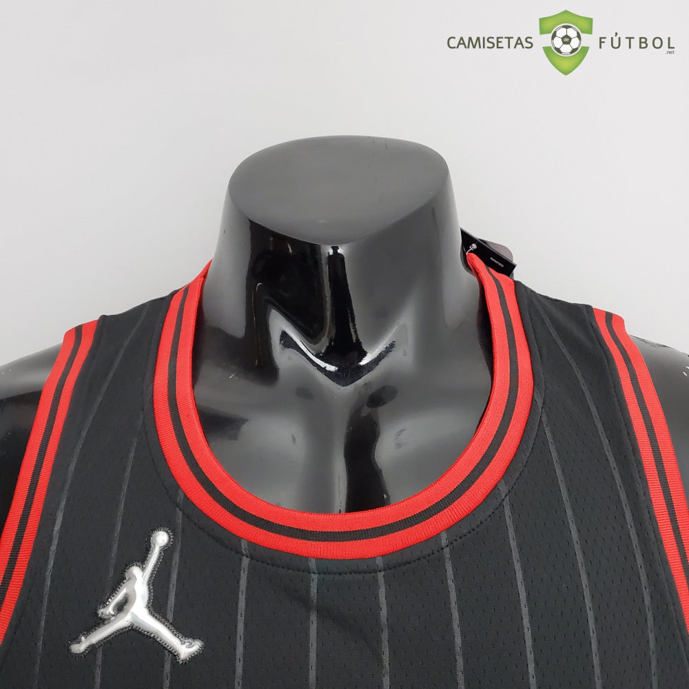 Camiseta Chicago Bulls 21-22 - Derrick Rose 1 Negro Nba