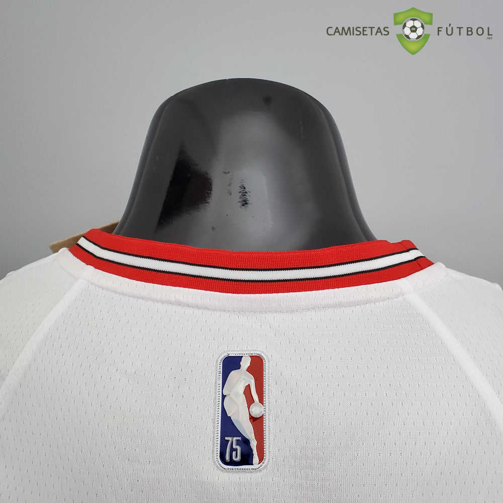 Camiseta Chicago Bulls 21-22 - Lonzo Ball 2 Blanco Nba