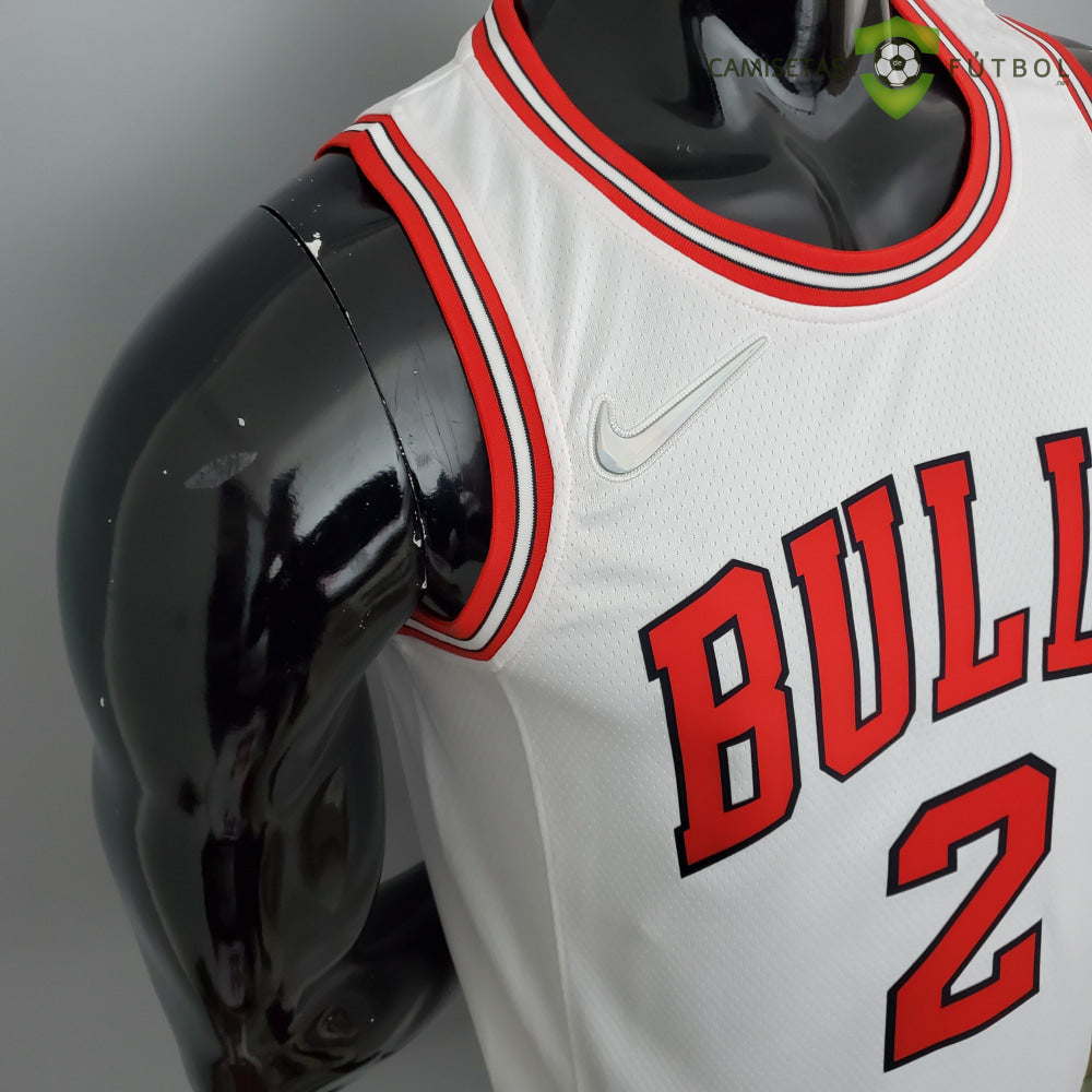 Camiseta Chicago Bulls 21-22 - Lonzo Ball 2 Blanco Nba
