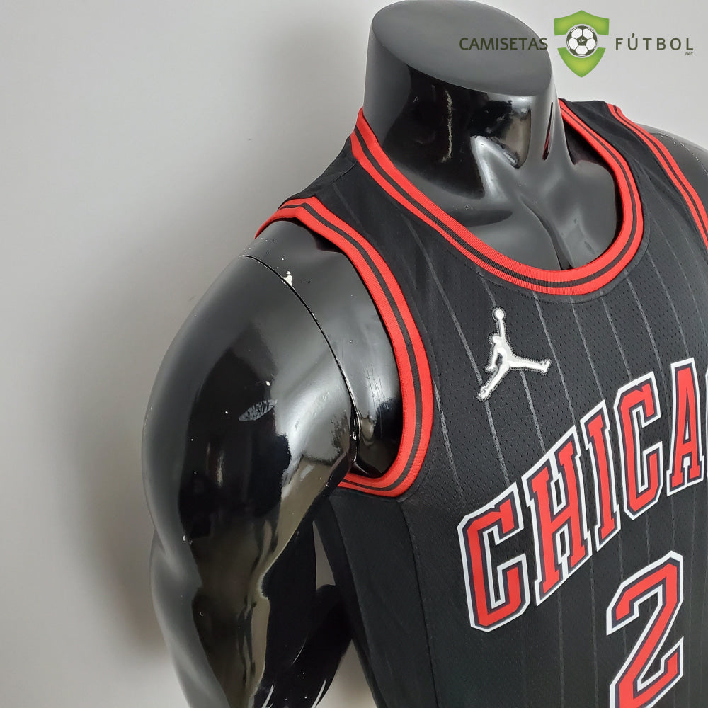 Camiseta Chicago Bulls 21-22 - Lonzo Ball 2 Negro Nba