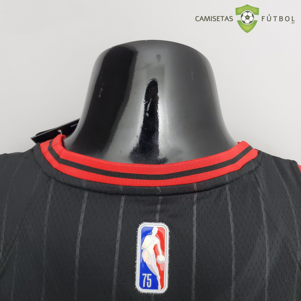 Camiseta Chicago Bulls 21-22 - Lonzo Ball 2 Negro Nba