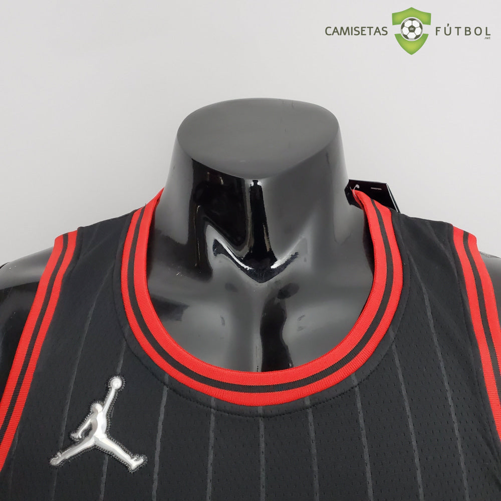 Camiseta Chicago Bulls 21-22 - Lonzo Ball 2 Negro Nba
