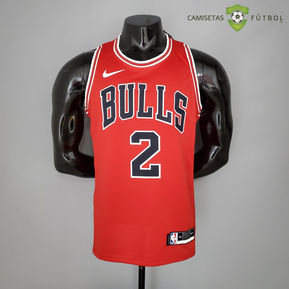 Camiseta Chicago Bulls 21-22 - Lonzo Ball 2 Rojo Nba